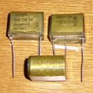 Entstrkondensator RC-Glied 0,5 uF X2 + 220 Ohm 250 V AC (Rifa)